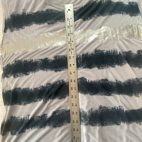 Sass and Bide Woman’s Kiss the Sky Pattern Tee Shirt  Embellished Boho  Size M - Picture 10 of 11